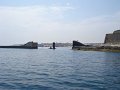 54 Ausfahrt aus einer der 3 Buchten von Valletta